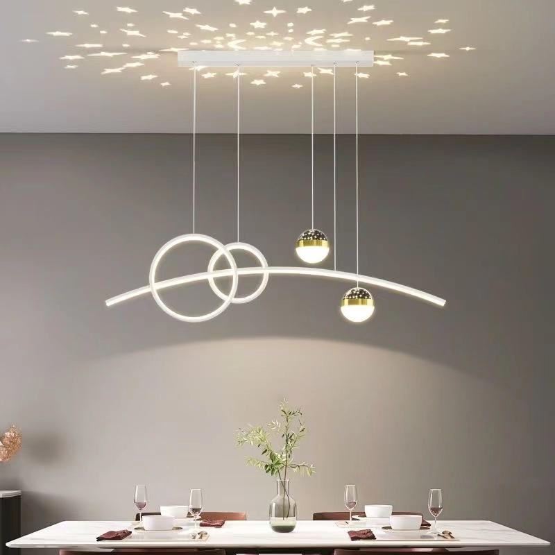 Desk Setup Minimalist - Lampu gantung restoran, Modern dan minimalis