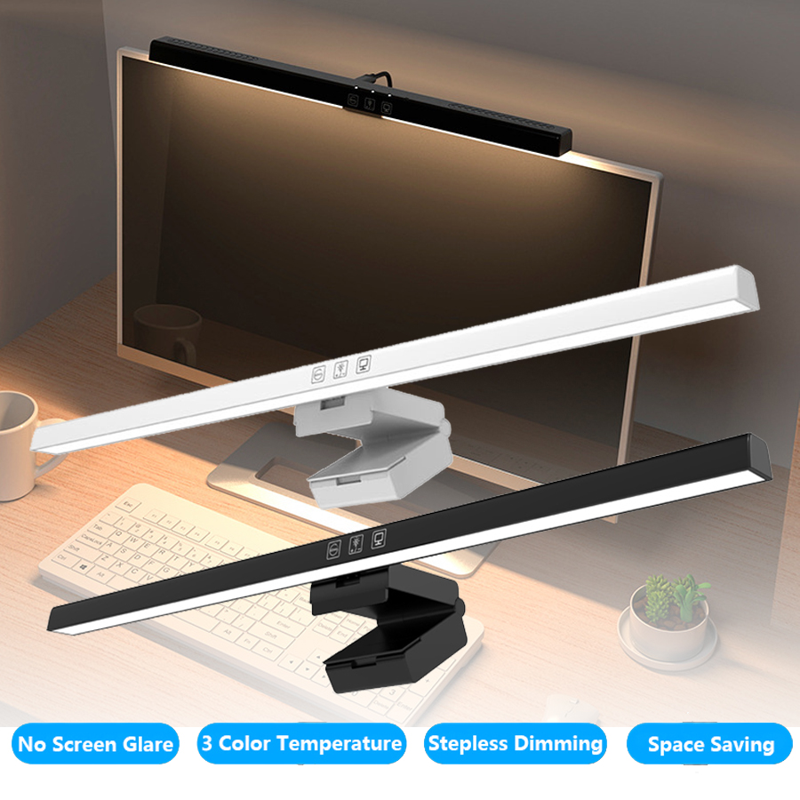 Desk Setup Lamp - Lampu meja komputer, 50cm layar Bar