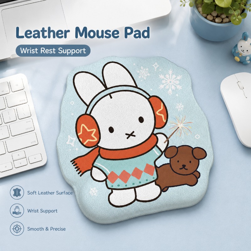 Desk Setup With Tv - Alas Mouse Kulit Anime Miffy dengan