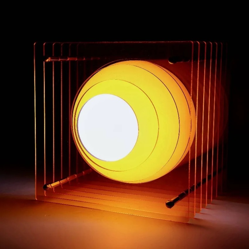Desk Setup Lamp - DIY Akrilik Seribu Lapisan Lampu Lampu