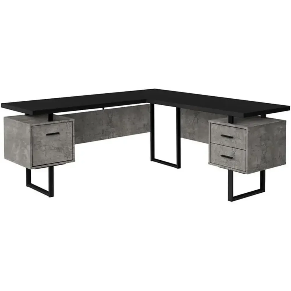 Desk Setup L Shaped - Meja Komputer Bentuk L 70 dengan