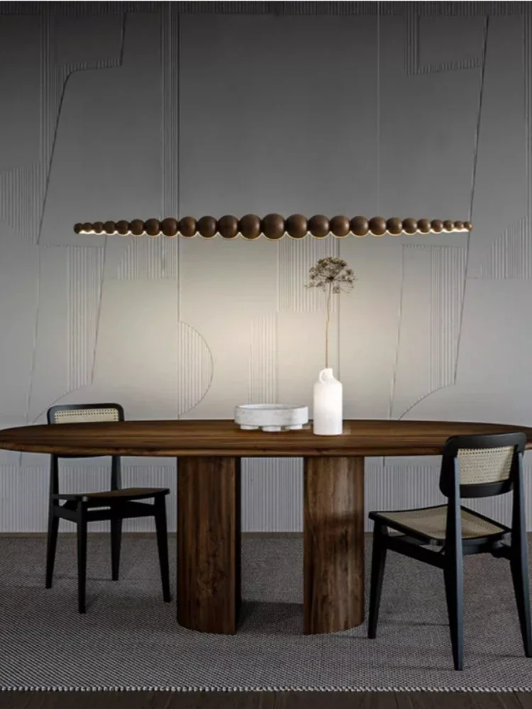 Lampu Gantung Kayu Panjang Min - Desk Setup Minimalist ulasan dan harga