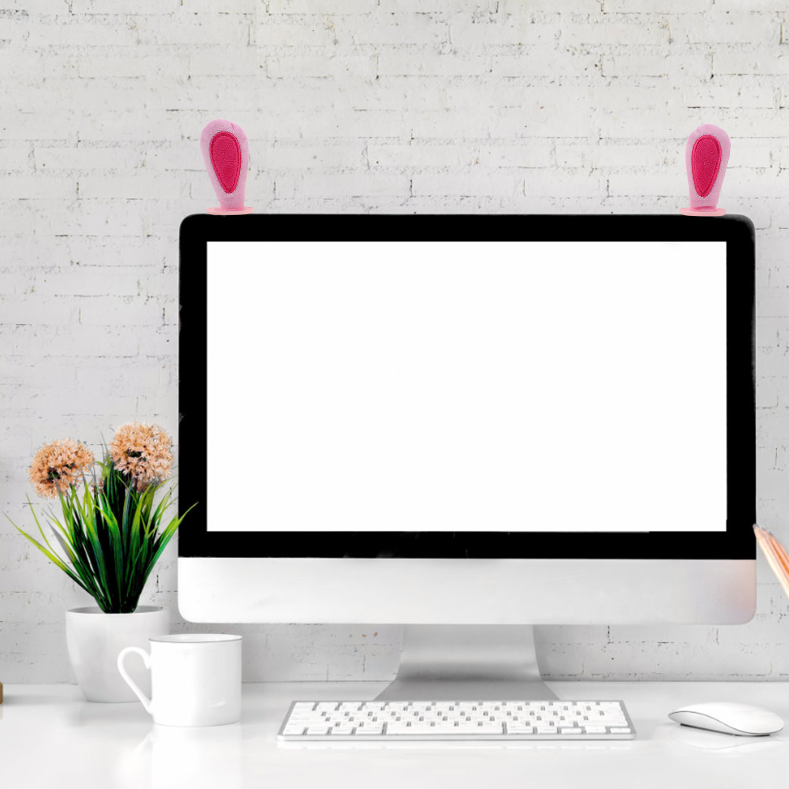 2 Pasang Dekorasi Monitor Komp - Setup Desk Monitor ulasan dan harga