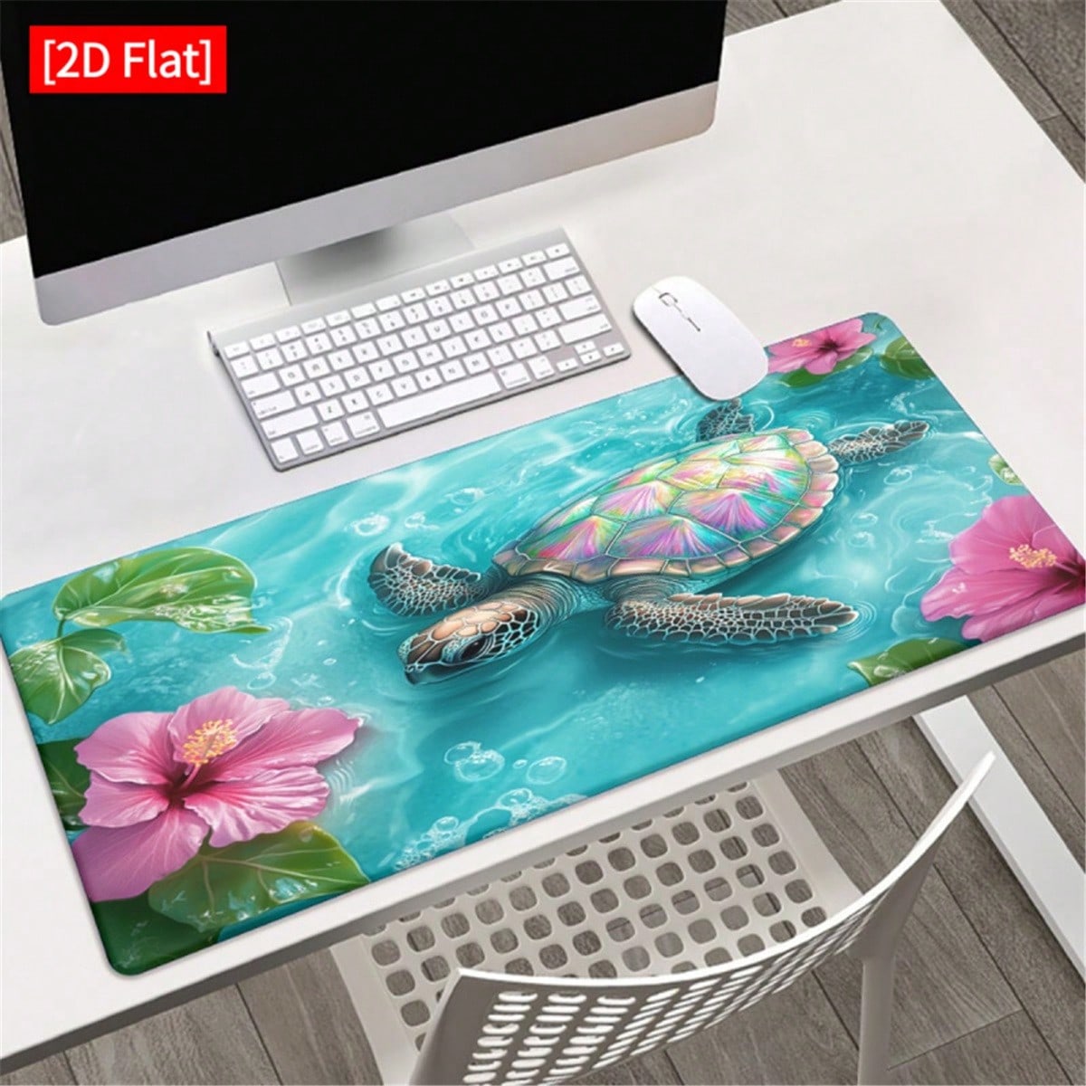 [2D Flat]1pc Alas Meja Gaming  - Desk Setup Pc And Laptop ulasan dan harga