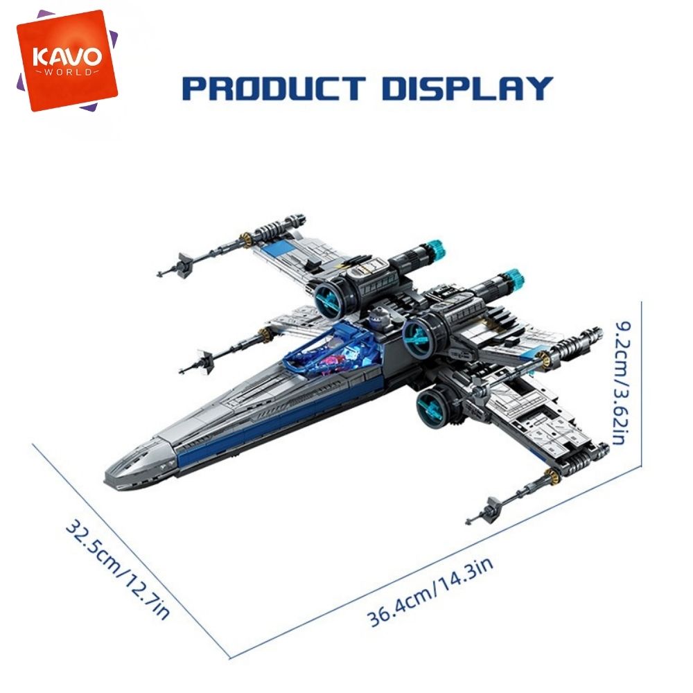 KAVOWORLD 1271pcs Set Blok Ban - Desk Setup Xbox ulasan dan harga