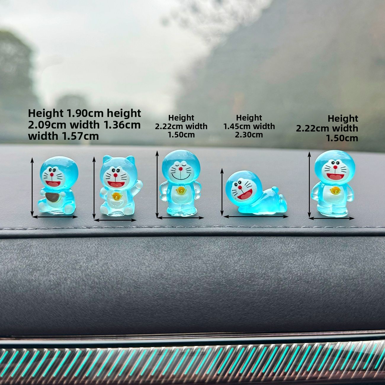 Ornamen Meja Doraemon Glow unt - Desk Setup Lamp ulasan dan harga
