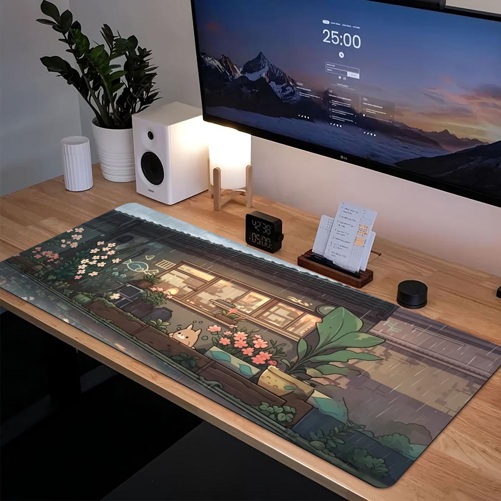 Alas Mouse Gaming Anime Street - Desk Setup Pc And Laptop ulasan dan harga