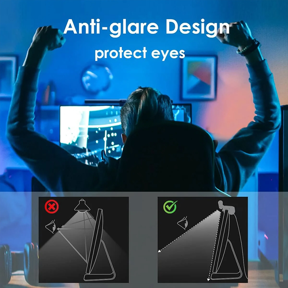 2PCS Lampu Monitor RGB, Lampu  - Setup Desk Monitor ulasan dan harga