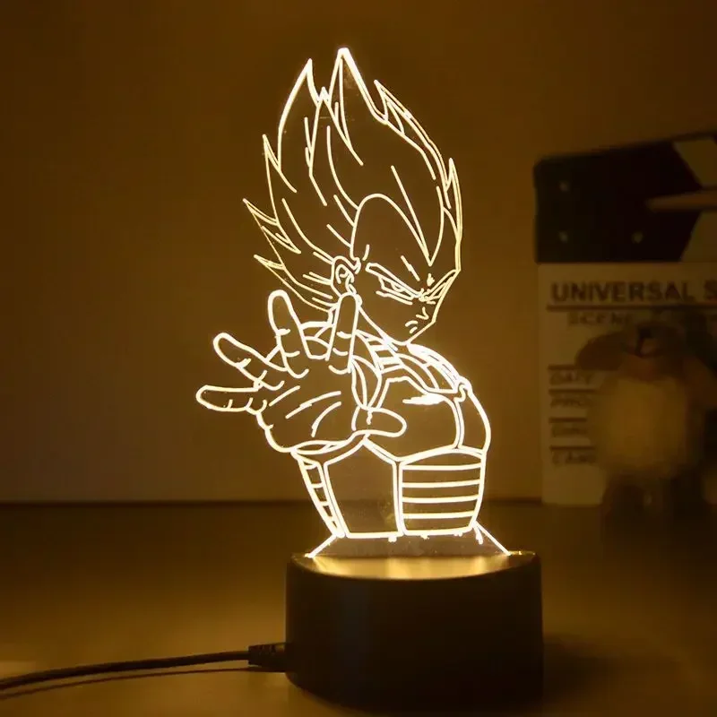 Dragon Ball Z Super Saiyan Veg - Desk Setup Lamp ulasan dan harga