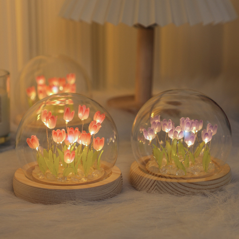 Tas kulit Tulip buatan tangan, - Desk Setup Lamp ulasan dan harga