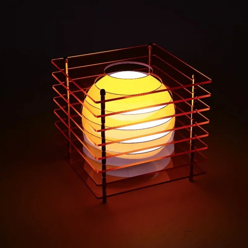 Lampu Bulan DIY Akrilik Seribu - Desk Setup Lamp ulasan dan harga