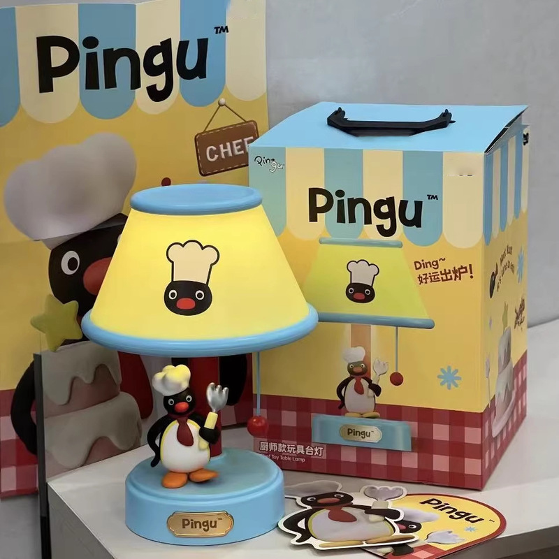 Lampu Meja Penguin Kartun Lucu - Desk Setup Lamp ulasan dan harga