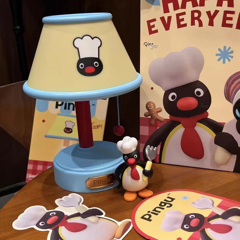 Lampu Meja Penguin Kartun Lucu - Desk Setup Lamp ulasan dan harga