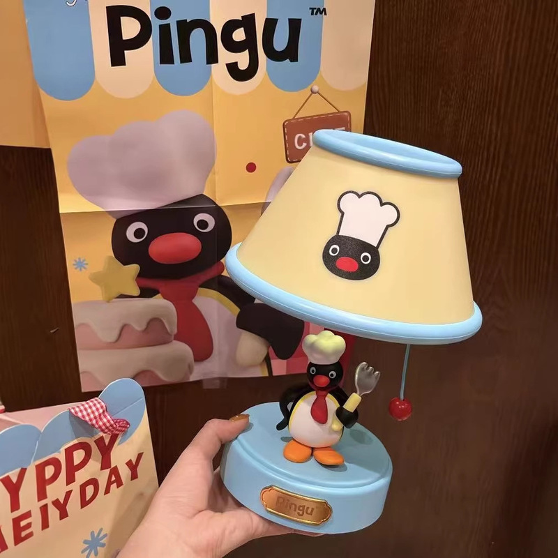 Lampu Meja Penguin Kartun Lucu - Desk Setup Lamp ulasan dan harga