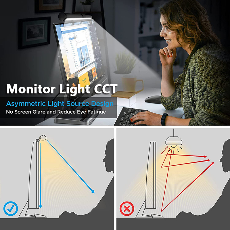 Lampu Meja Atmosfer RGB 40CM L - Desk Setup Lamp ulasan dan harga